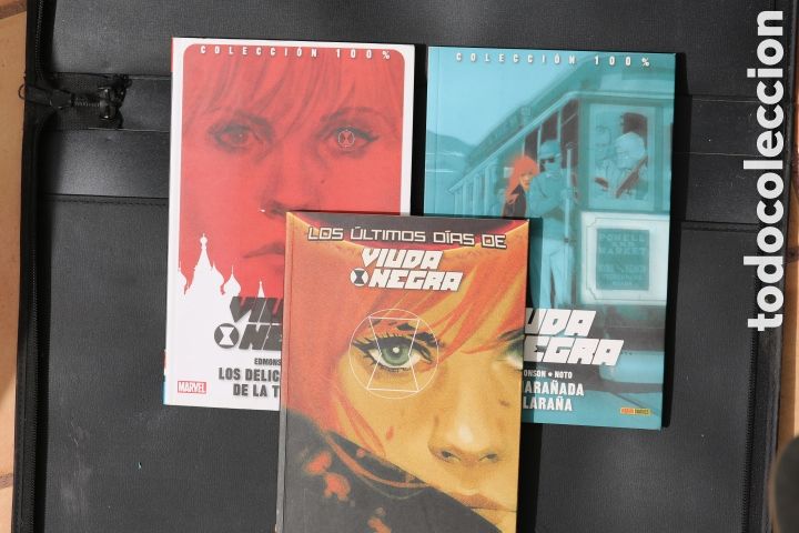 C&oacute;mics: 100% MARVEL - VIUDA NEGRA (OBRA COMPLETA 3 TOMOS) - PANINI.