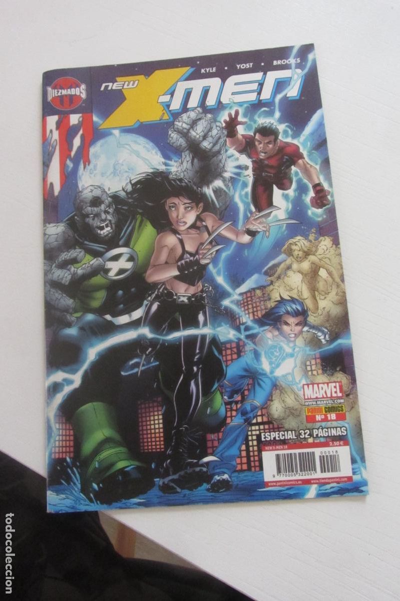 C&oacute;mics: NEW X-MEN ACADEMIA X N&ordm; 18 - PANINI BUEN ESTADO ARX219
