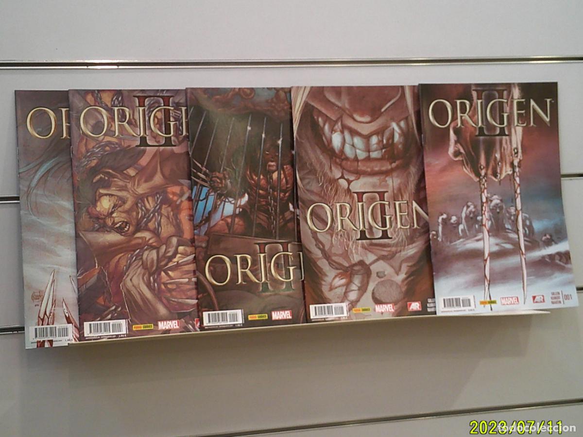 C&oacute;mics: LOBEZNO ORIGEN II COMPLETA 5 NUMEROS MARVEL - PANINI