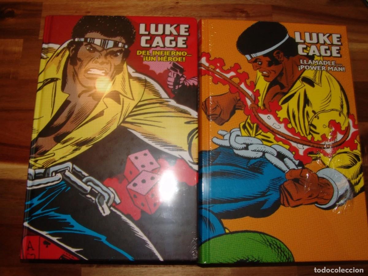C&oacute;mics: MARVEL LIMITED EDITION LUKE CAGE TOMOS 1 Y 2. POWER MAN. PANINI. - Foto 1