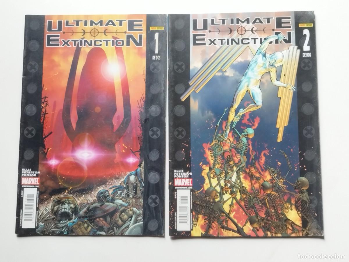 C&oacute;mics: ULTIMATE EXTINCI&Oacute;N- VOL.1 y 2-PANINI-SERIE DE 2N&ordm;-A&Ntilde;O 2006-COMPLETA