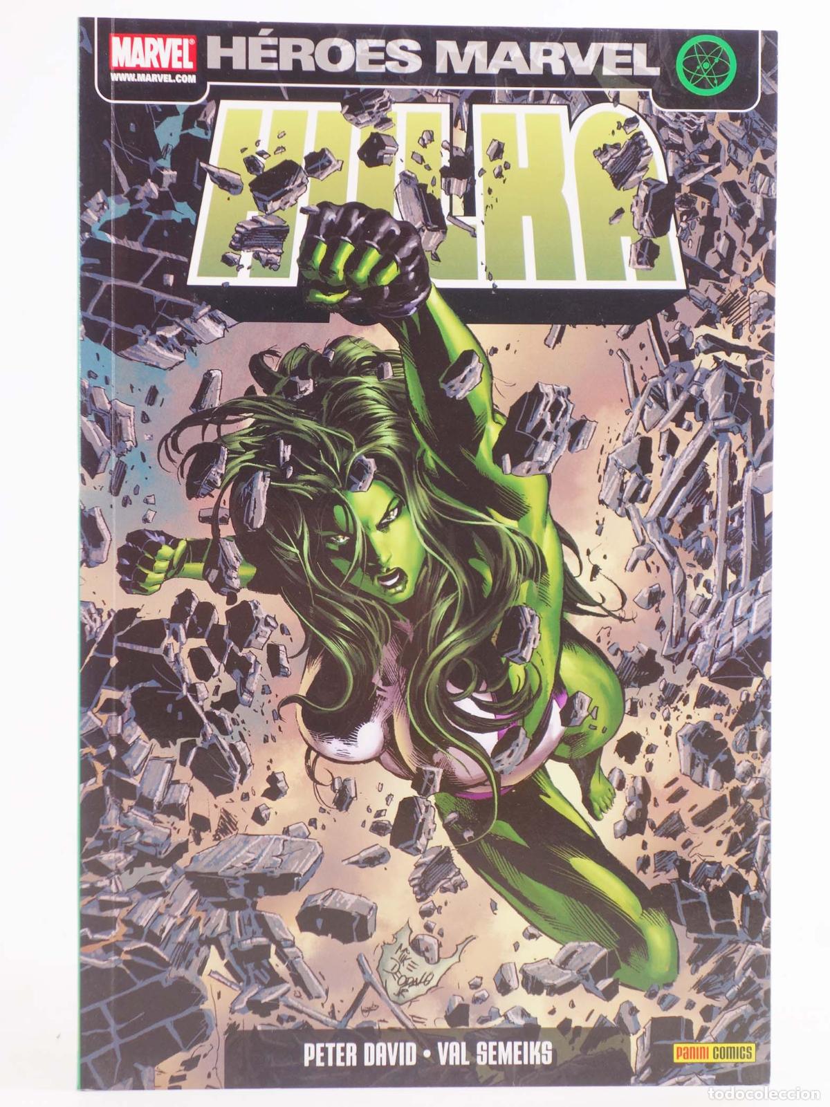C&oacute;mics: H&Eacute;ROES MARVEL HULKA 9 (Peter David/Val Semeiks) Panini, 2009