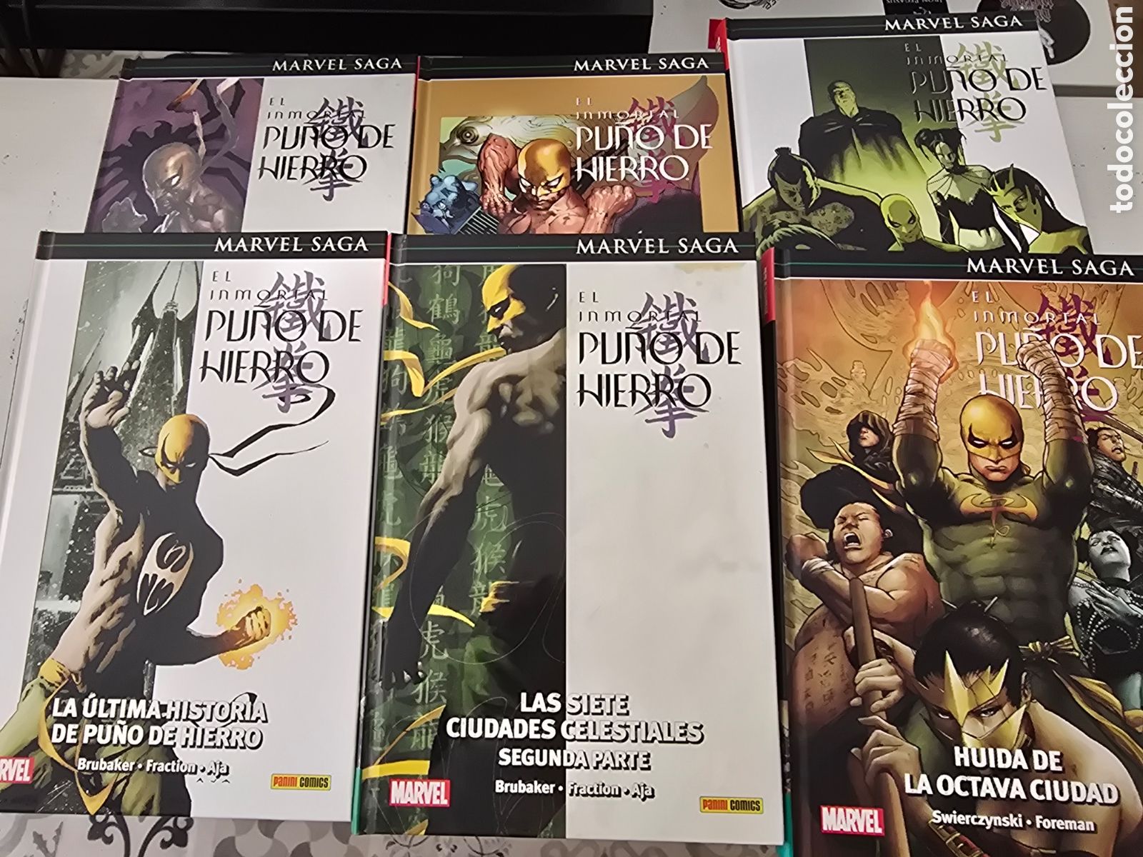 C&oacute;mics: EL INMORTAL PU&Ntilde;O DE HIERRO. MARVEL SAGA. 6 TOMOS