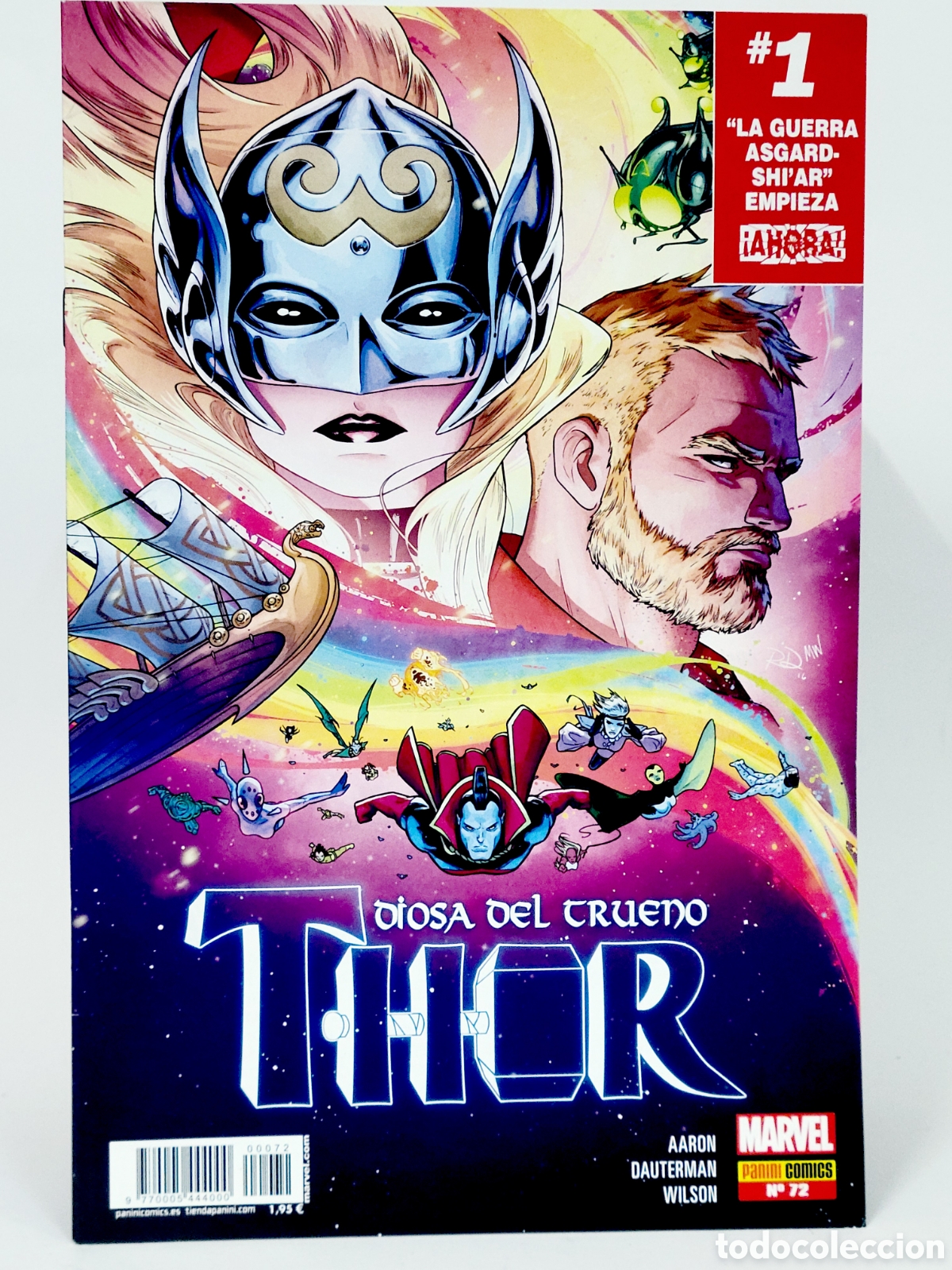 C&oacute;mics: C&Oacute;MIC THOR DIOSA DEL TRUENO 72 PANINI MARVEL GRAPA DE KIOSCO