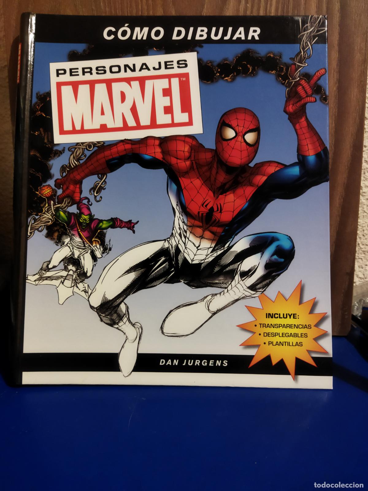 C&oacute;mics: Como dibujar personajes Marvel dan jurgens