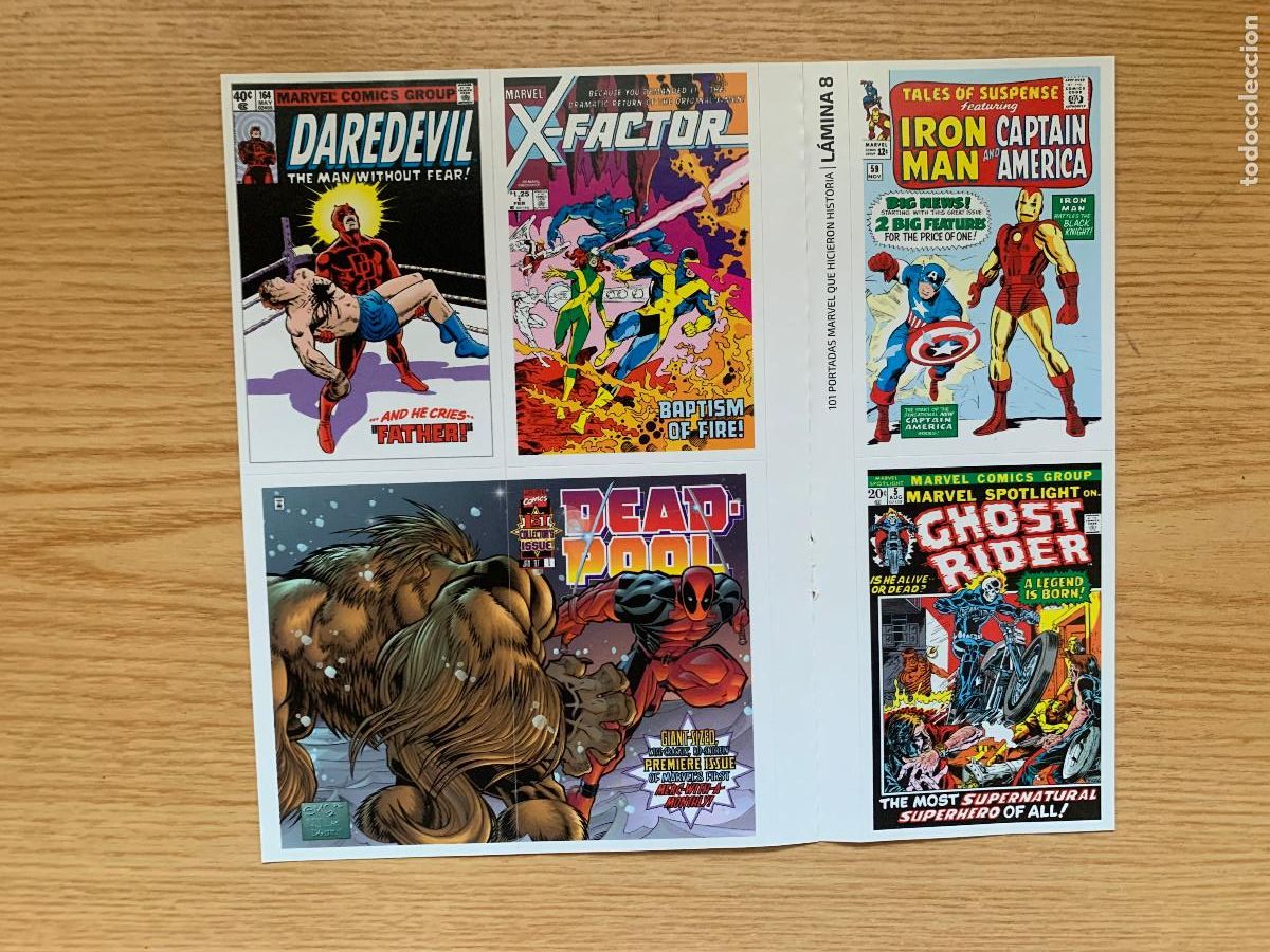 C&oacute;mics: 101 Portadas Marvel que Hicieron Historia: L&aacute;mina 8