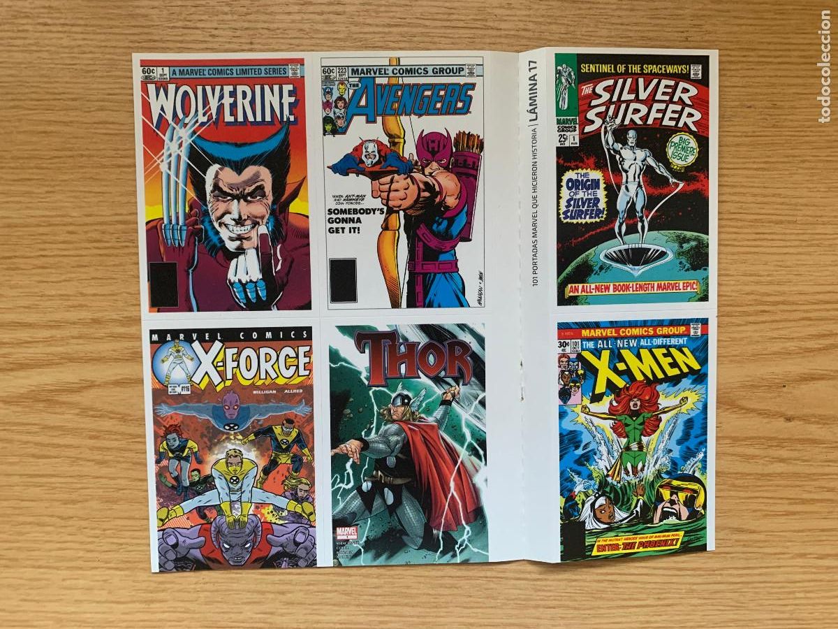 C&oacute;mics: 101 Portadas Marvel que Hicieron Historia: L&aacute;mina 17