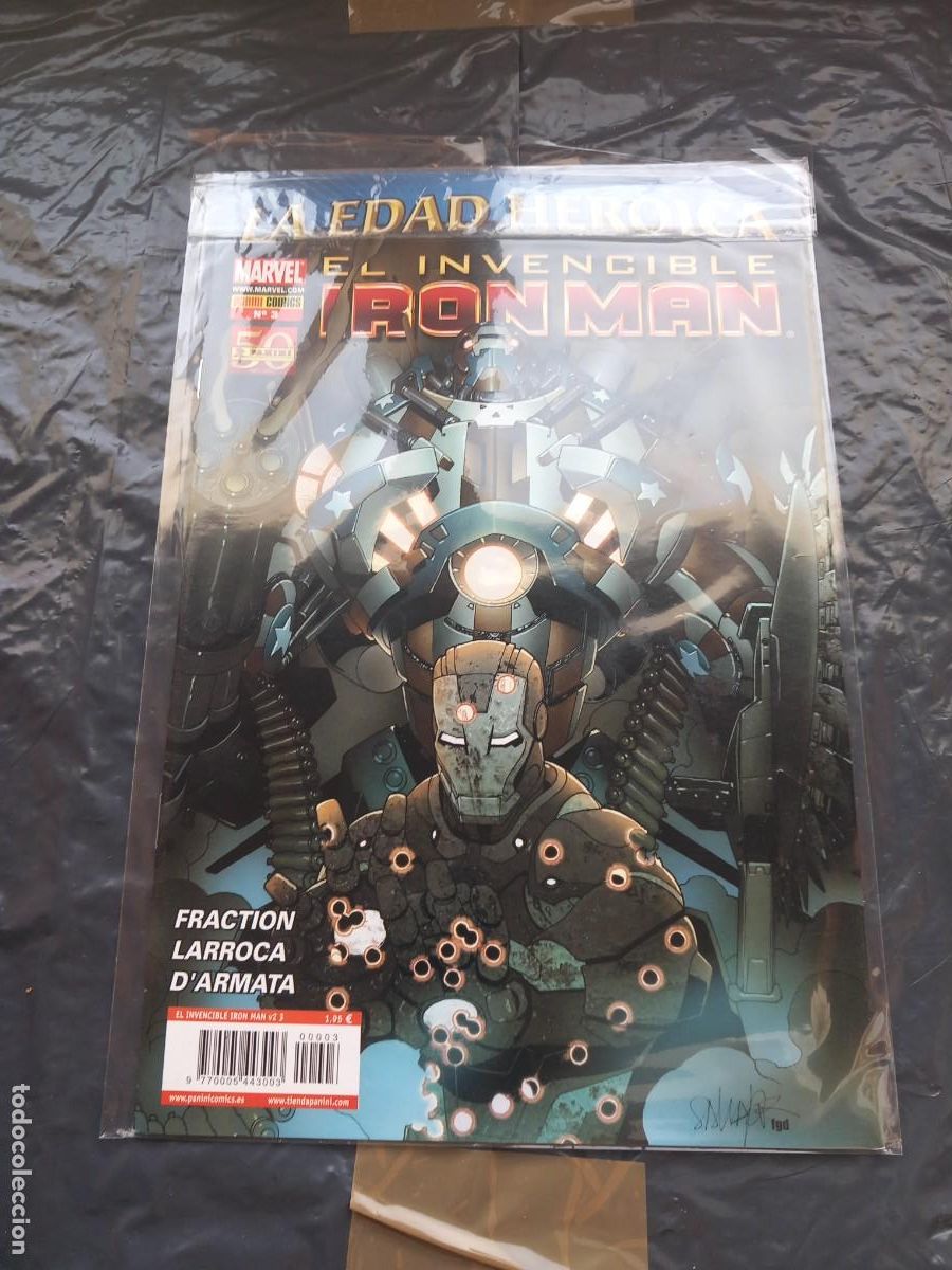 C&oacute;mics: EL INVENCIBLE IRON MAN N&deg; 3 VOL. 2 PANINI MARVEL - Foto 1