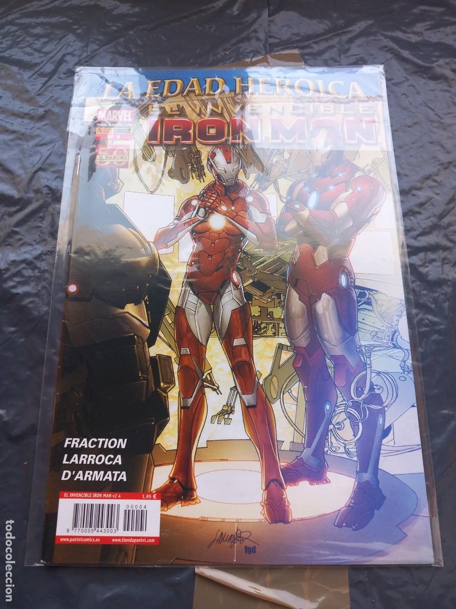 C&oacute;mics: EL INVENCIBLE IRON MAN N&deg; 4 VOL. 2 PANINI MARVEL - Foto 1