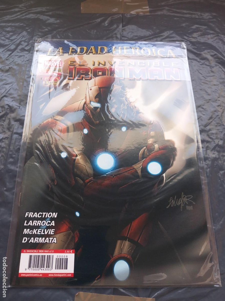 C&oacute;mics: EL INVENCIBLE IRON MAN N&deg; 8 VOL. 2 PANINI MARVEL - Foto 1