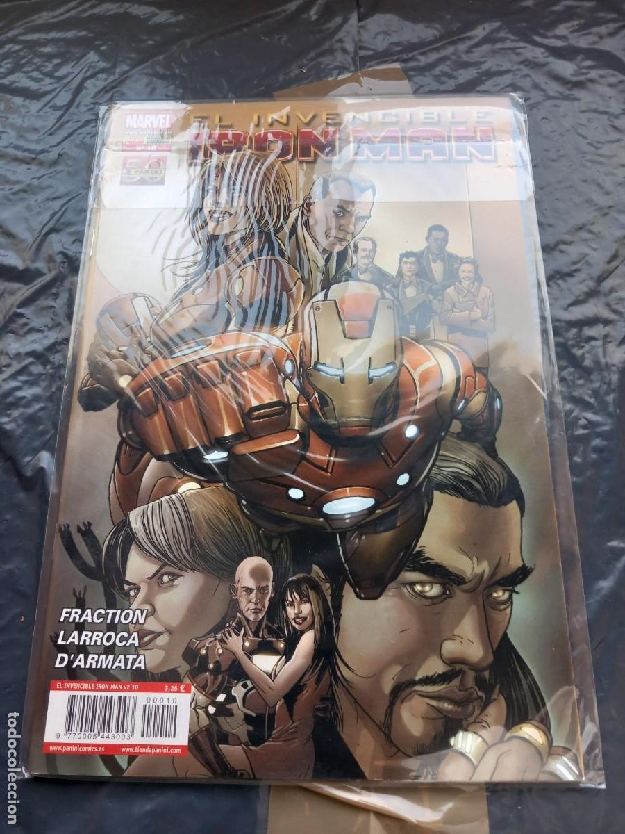C&oacute;mics: EL INVENCIBLE IRON MAN N&deg; 10 VOL. 2 PANINI MARVEL - Foto 1