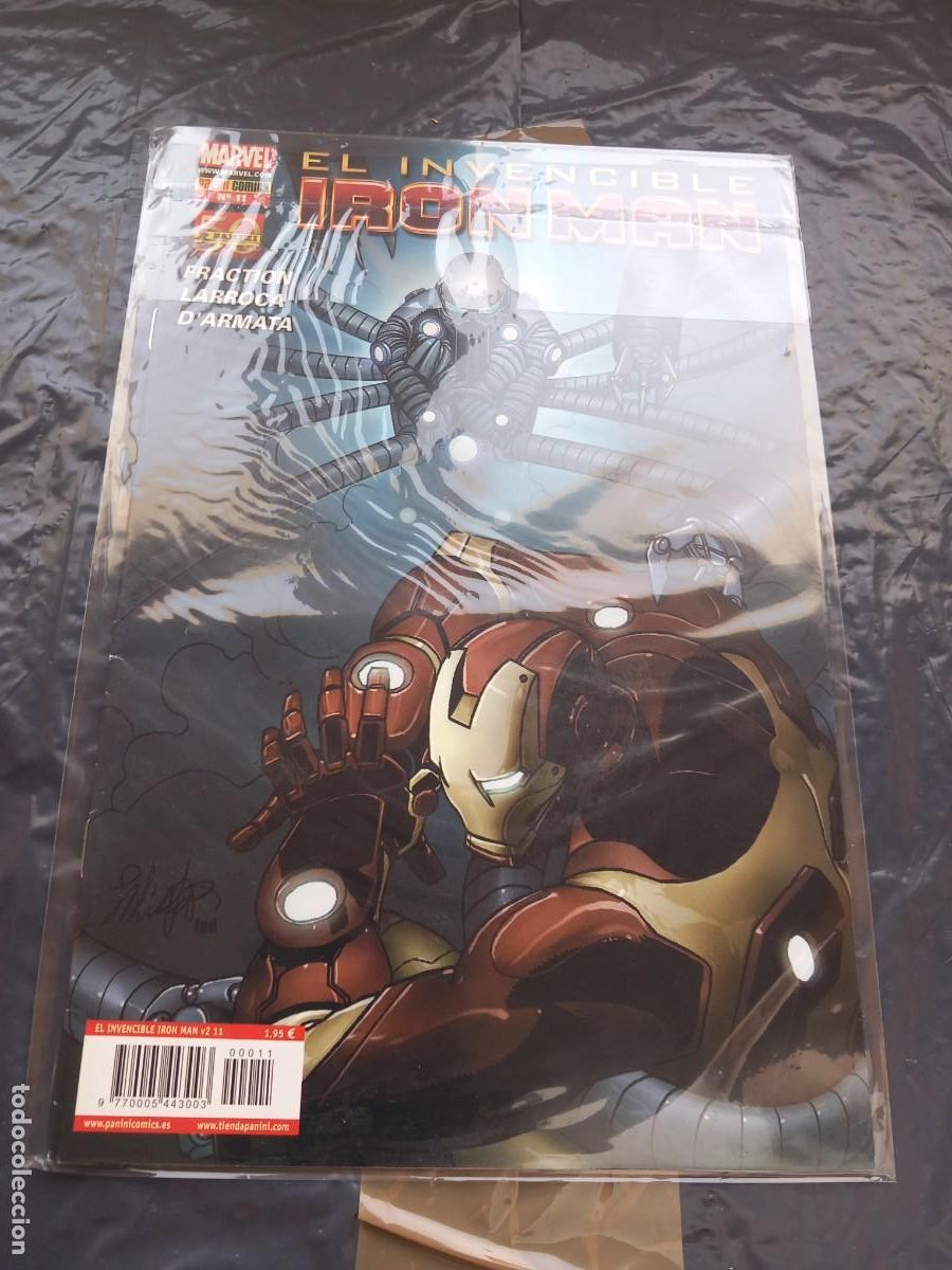 C&oacute;mics: EL INVENCIBLE IRON MAN N&deg; 11 VOL. 2 PANINI MARVEL - Foto 1
