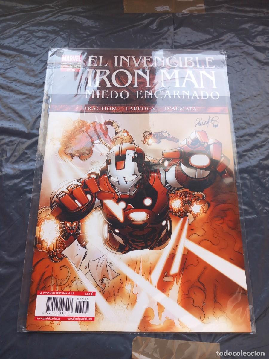 C&oacute;mics: EL INVENCIBLE IRON MAN N&deg; 15 VOL. 2 PANINI MARVEL - Foto 1