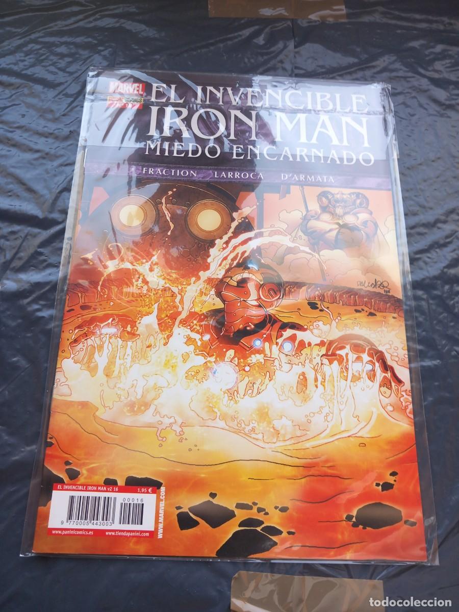 C&oacute;mics: EL INVENCIBLE IRON MAN N&deg; 16 VOL. 2 PANINI MARVEL - Foto 1