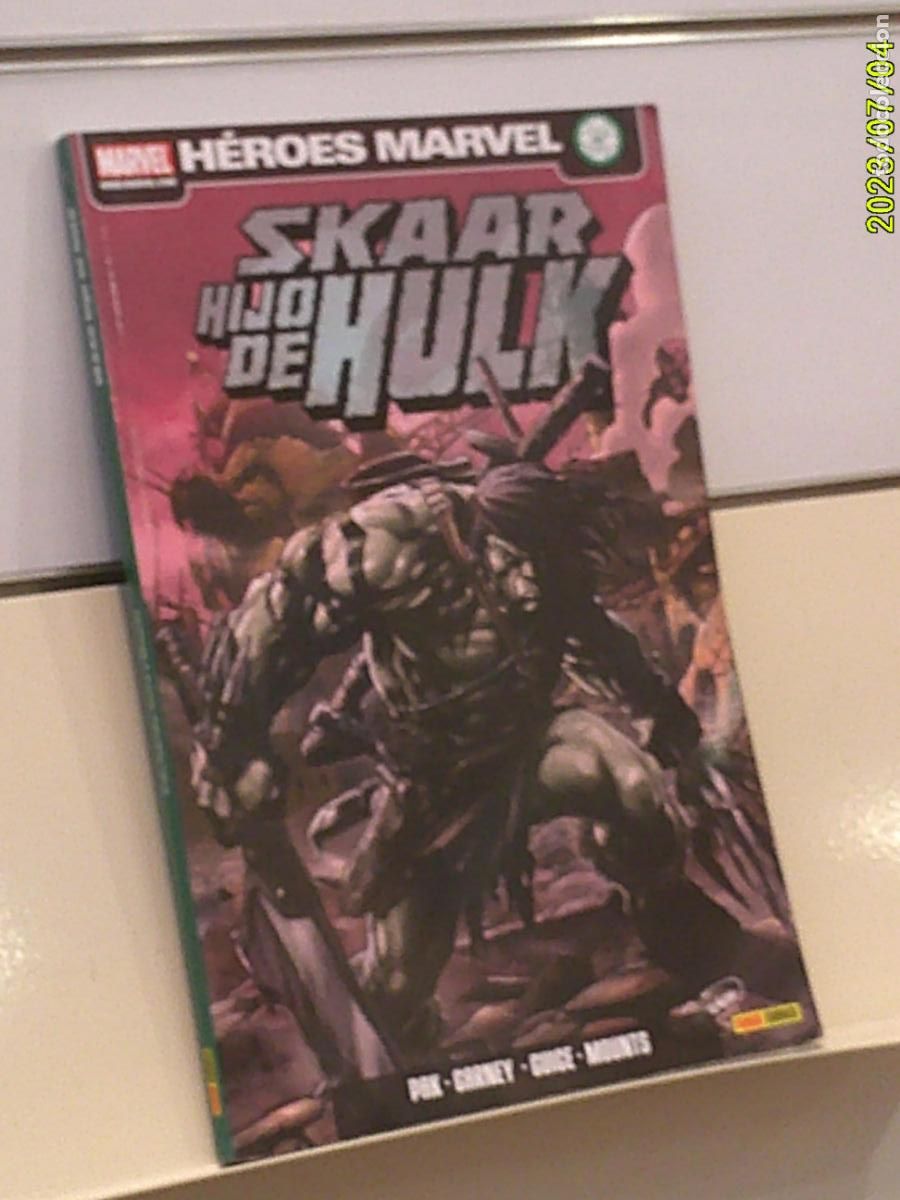 C&oacute;mics: HEROES MARVEL SKAAR HIJO DE HULK - PANINI OFERTA