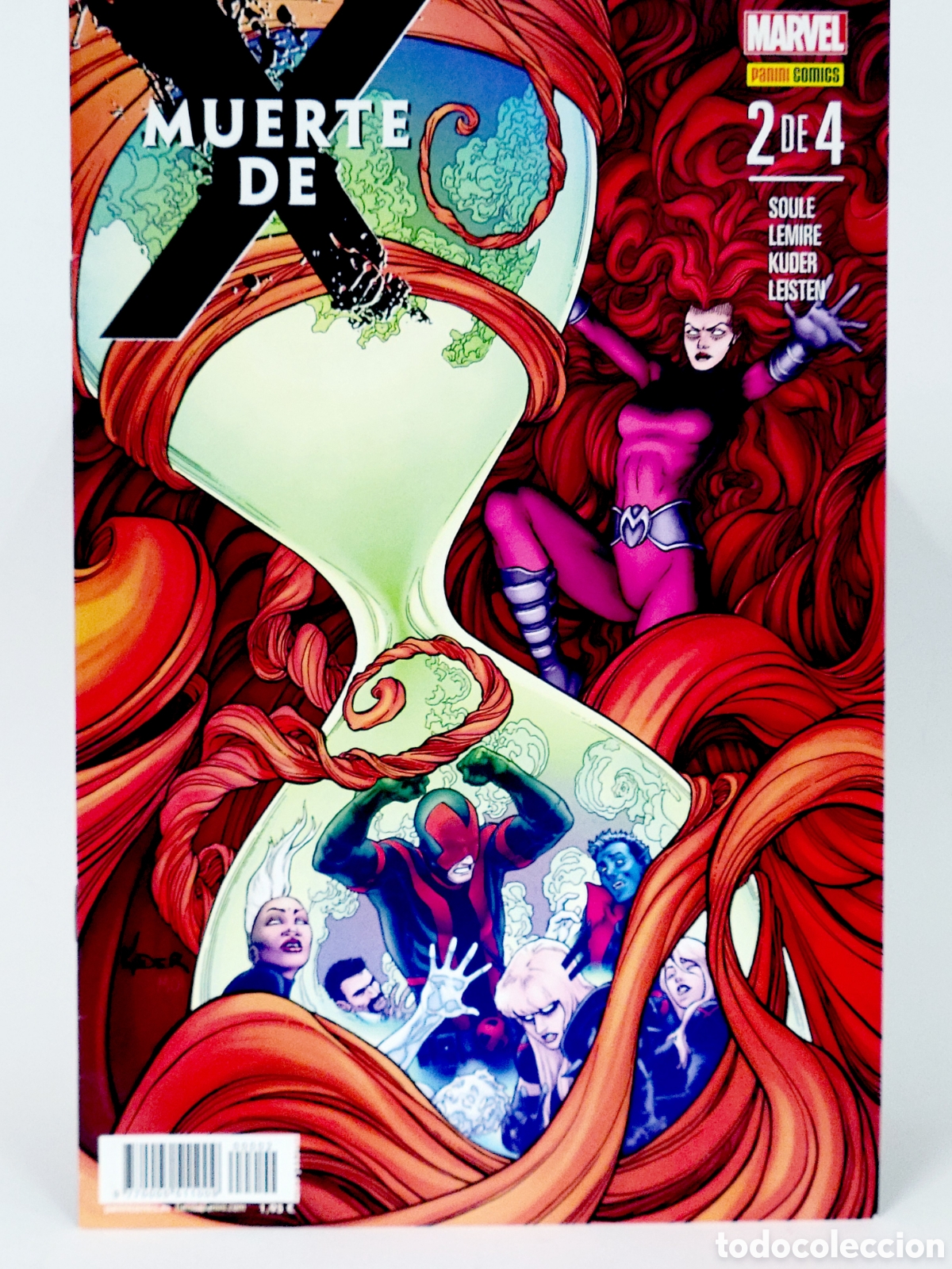 C&oacute;mics: C&Oacute;MIC MUERTE DE X 2 PANINI MARVEL GRAPA DE KIOSCO
