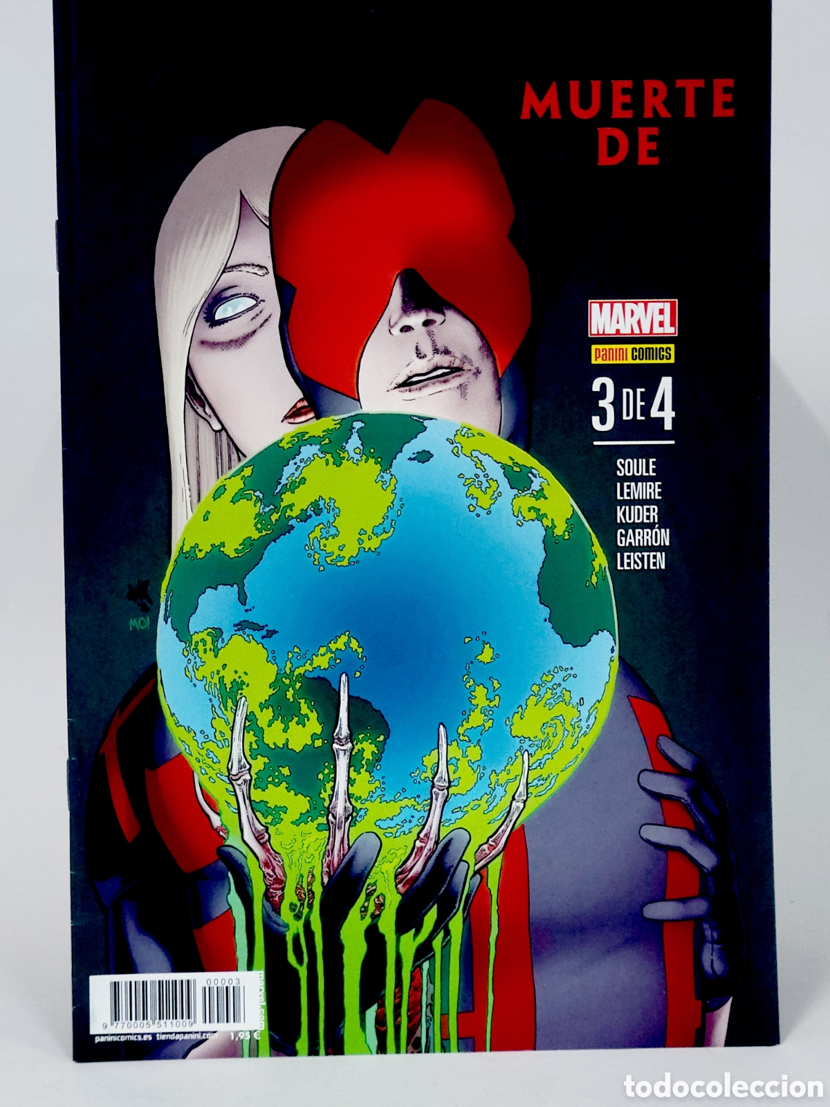 C&oacute;mics: C&Oacute;MIC MUERTE DE X 3 PANINI MARVEL GRAPA DE KIOSCO