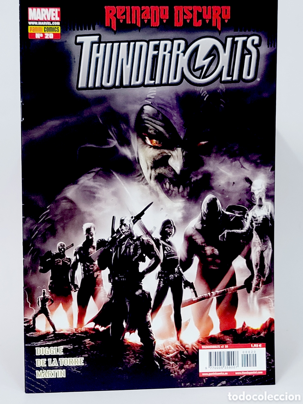 C&oacute;mics: C&Oacute;MIC THUNDERBOLTS 20 REINADO OSCURO PANINI MARVEL GRAPA DE KIOSCO