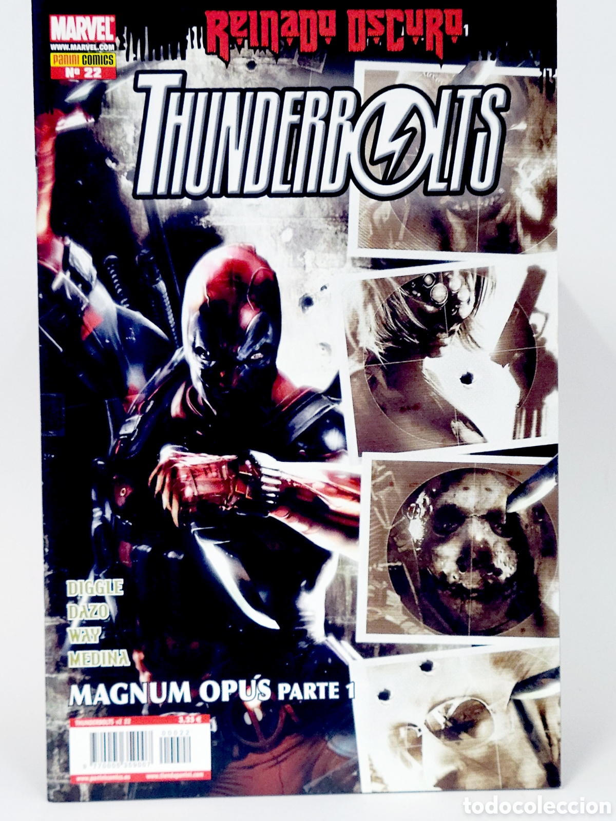 C&oacute;mics: C&Oacute;MIC THUNDERBOLTS 22 REINADO OSCURO PANINI MARVEL GRAPA DE KIOSCO