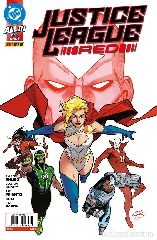 C&oacute;mics: ALL IN JUSTICE LEAGUE RED