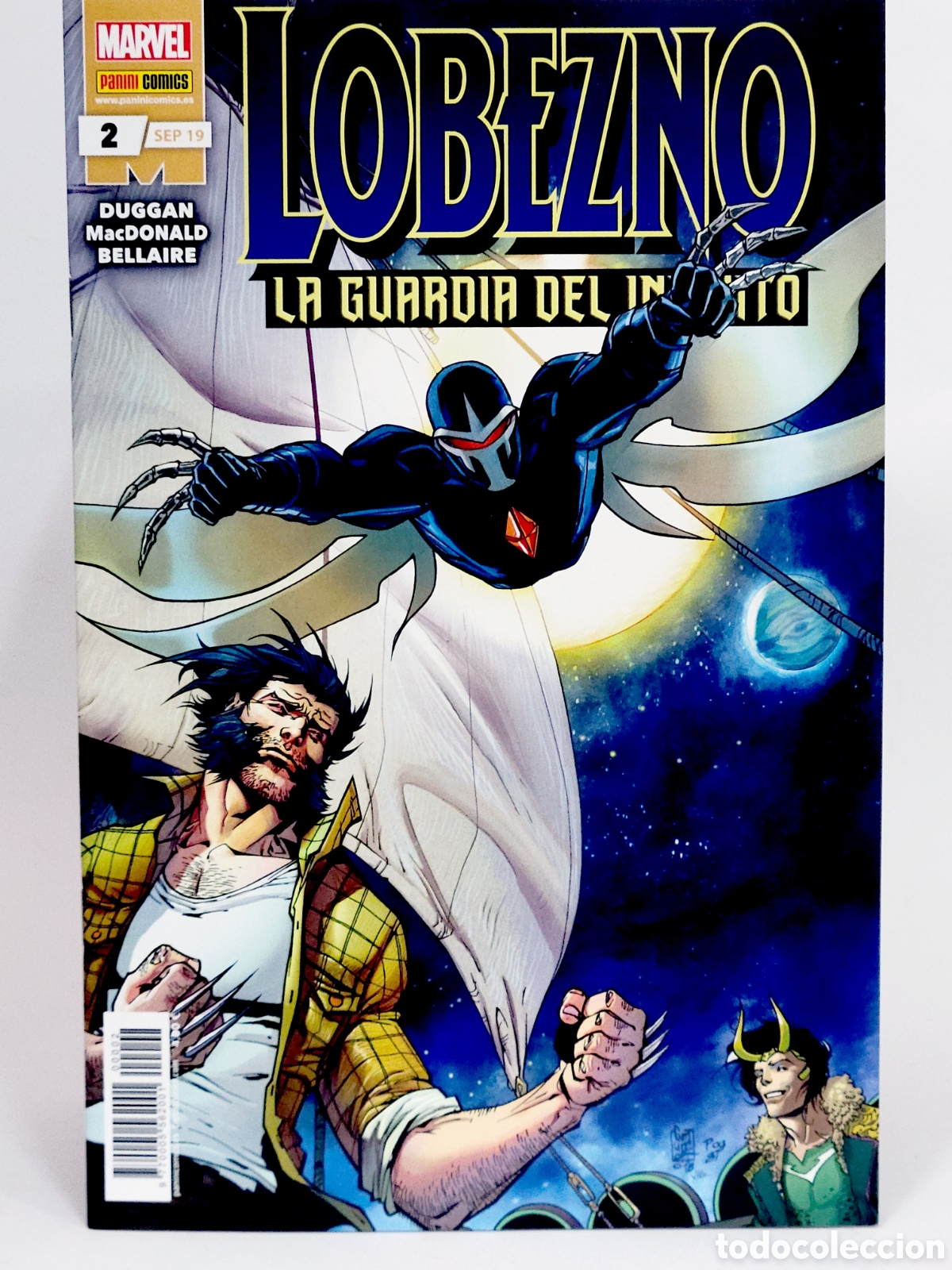 C&oacute;mics: C&Oacute;MIC LOBEZNO 2 LA GUARDIA DEL INFINITO SEPTIEMBRE 2019 PANINI MARVEL GRAPA DE KIOSCO