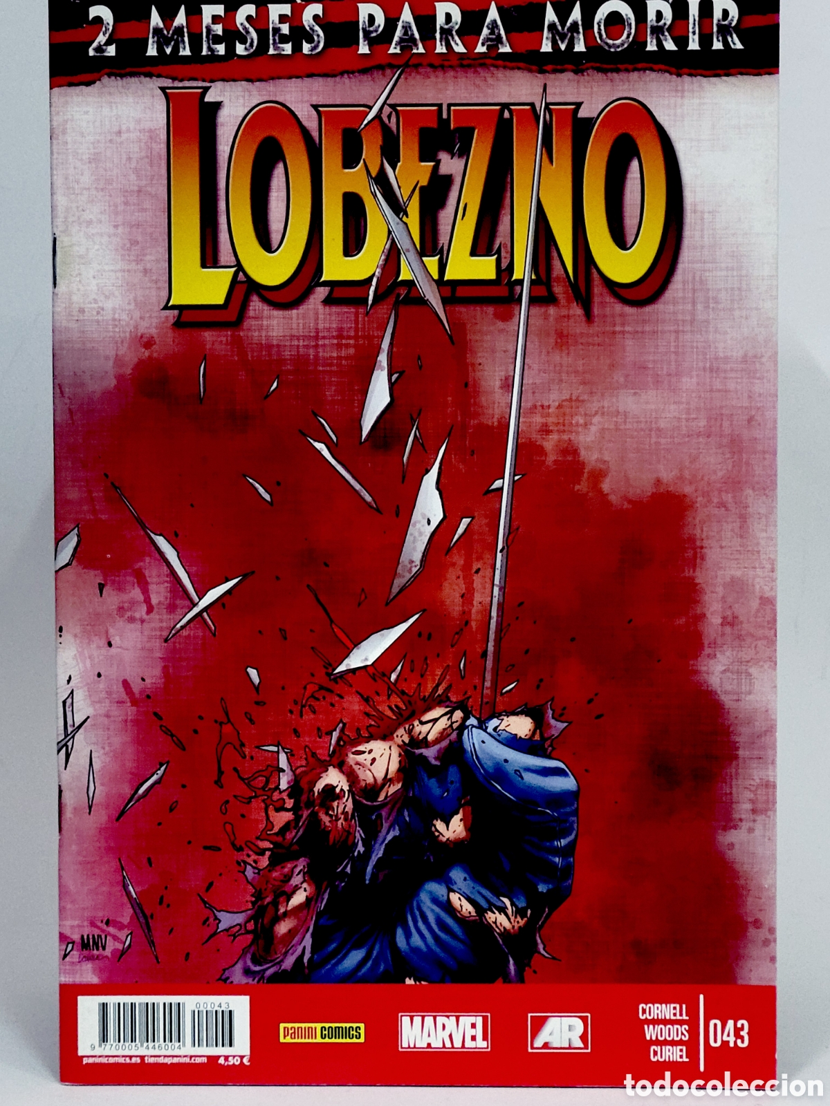 C&oacute;mics: C&Oacute;MIC SALVAJE LOBEZNO 43 PANINI MARVEL GRAPA DE KIOSCO