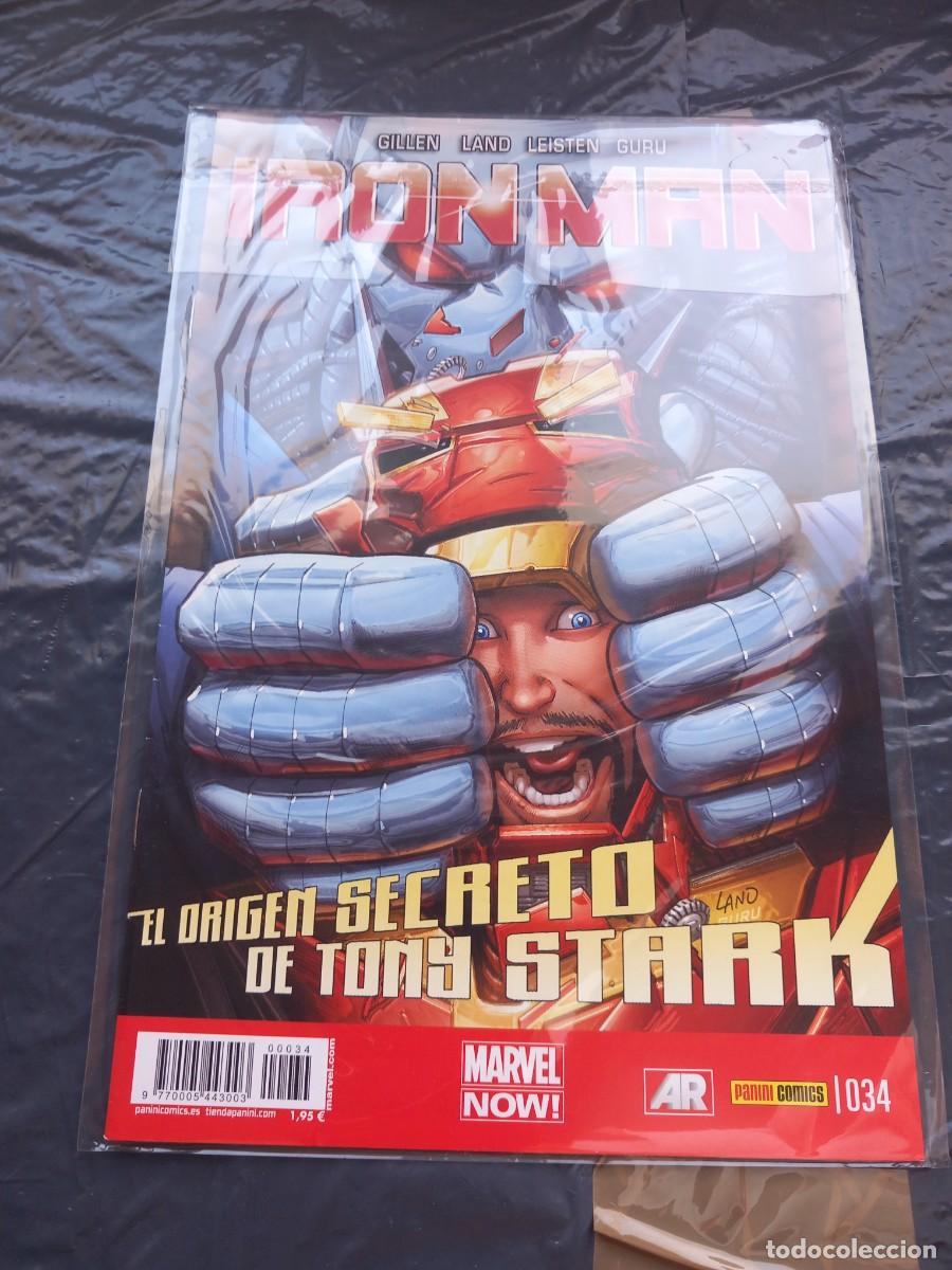 C&oacute;mics: EL INVENCIBLE IRON MAN N&deg; 34 VOL. 2 PANINI MARVEL - Foto 1