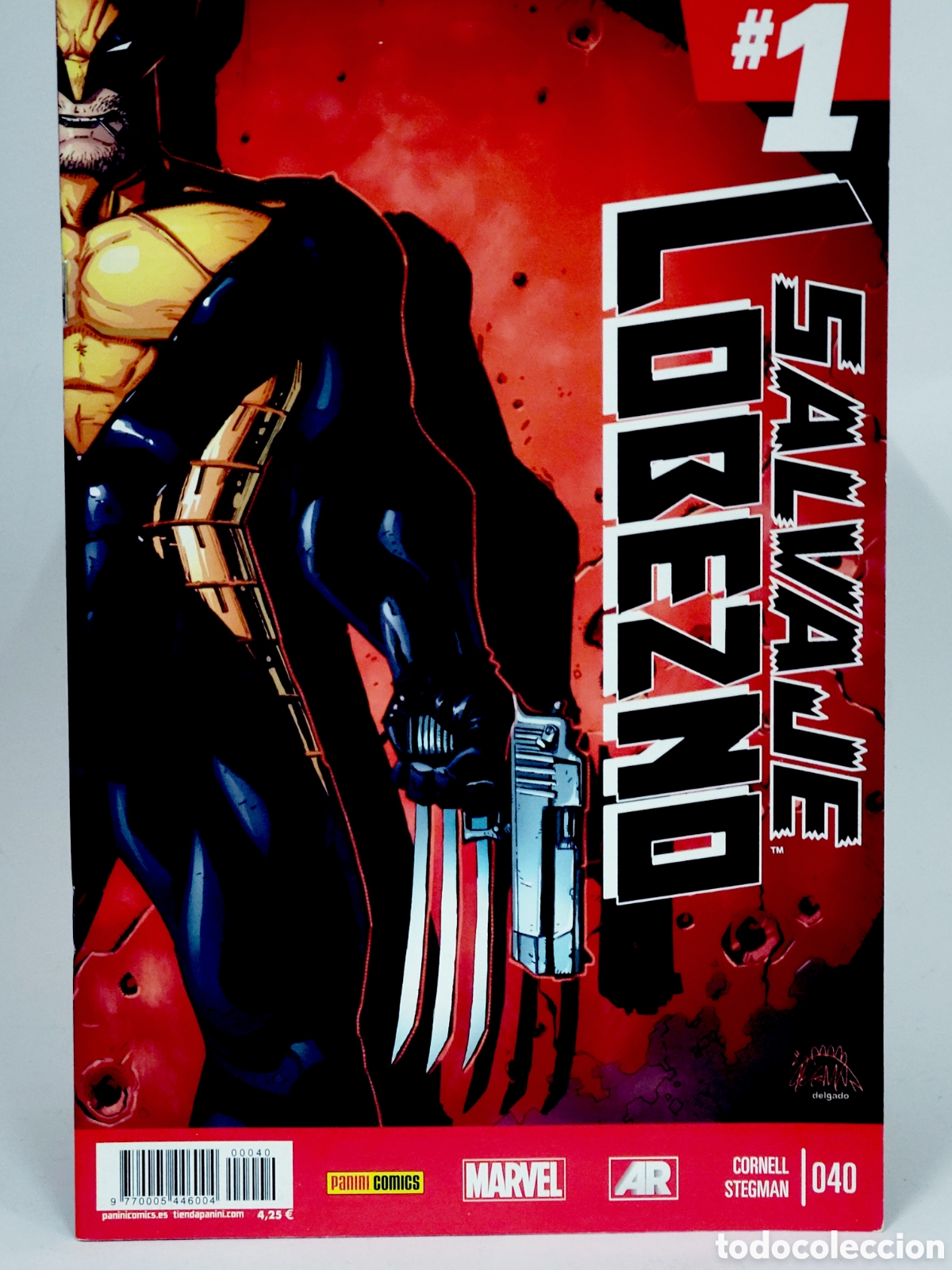 C&oacute;mics: C&Oacute;MIC SALVAJE LOBEZNO 40 PANINI MARVEL GRAPA DE KIOSCO