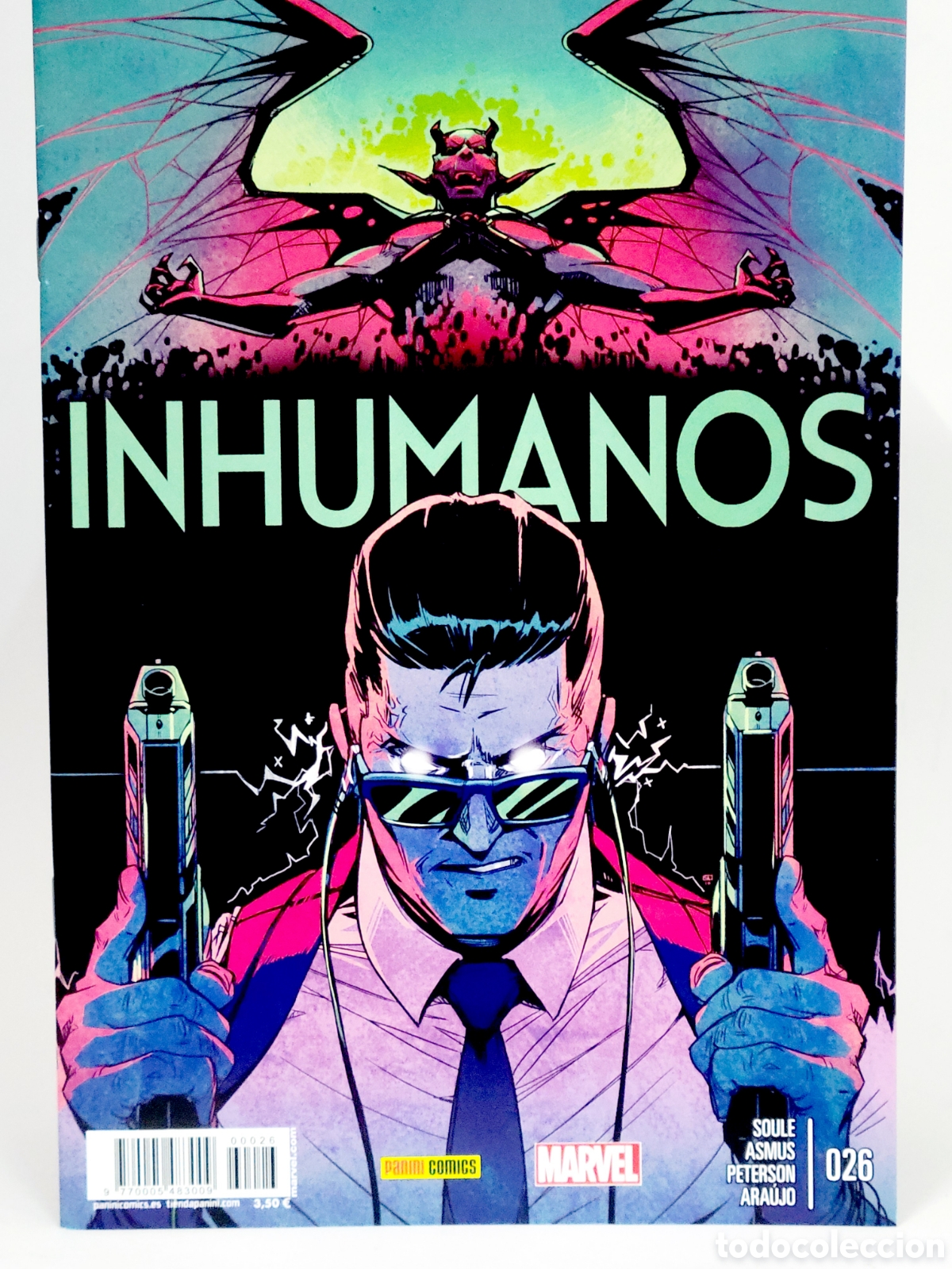 C&oacute;mics: C&Oacute;MIC INHUMANOS 26 PANINI MARVEL GRAPA DE KIOSCO - Foto 1