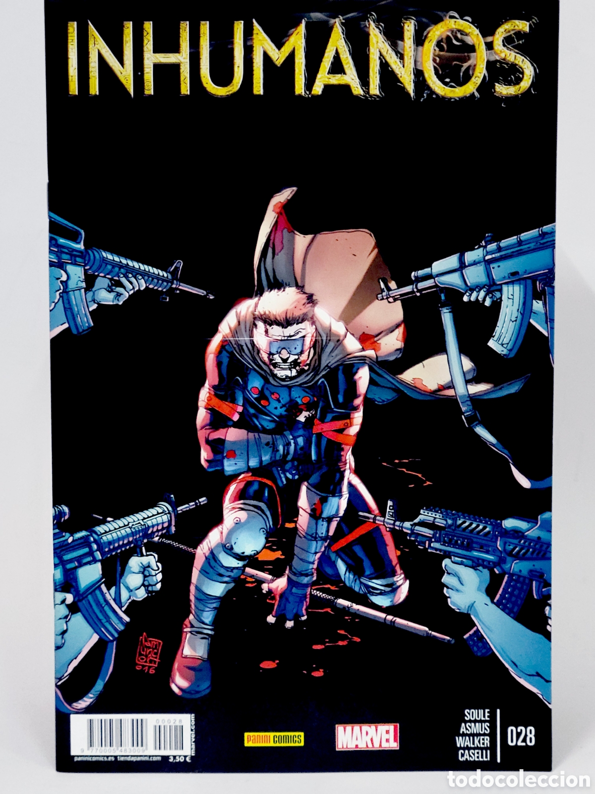 C&oacute;mics: C&Oacute;MIC INHUMANOS 28 PANINI MARVEL GRAPA DE KIOSCO