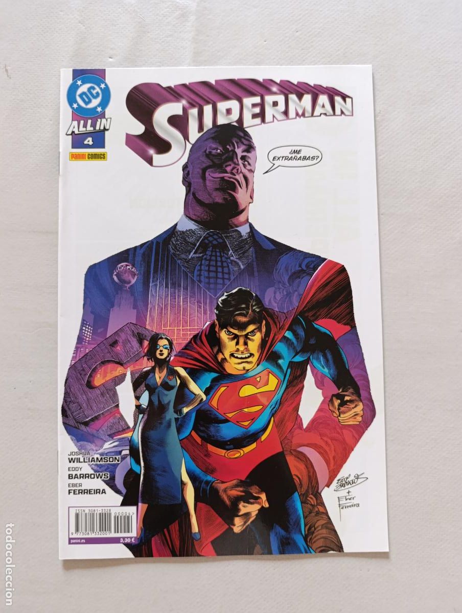 C&oacute;mics: SUPERMAN N&ordm; 4 - ALL IN - DC - PANINI (6N)