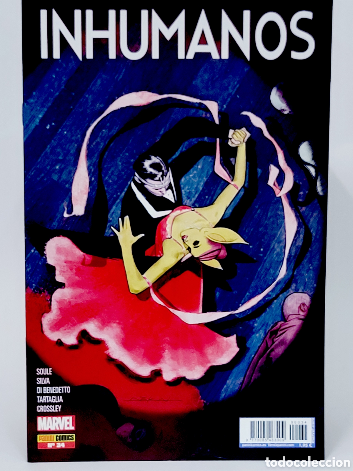 C&oacute;mics: C&Oacute;MIC INHUMANOS 34 PANINI MARVEL GRAPA DE KIOSCO