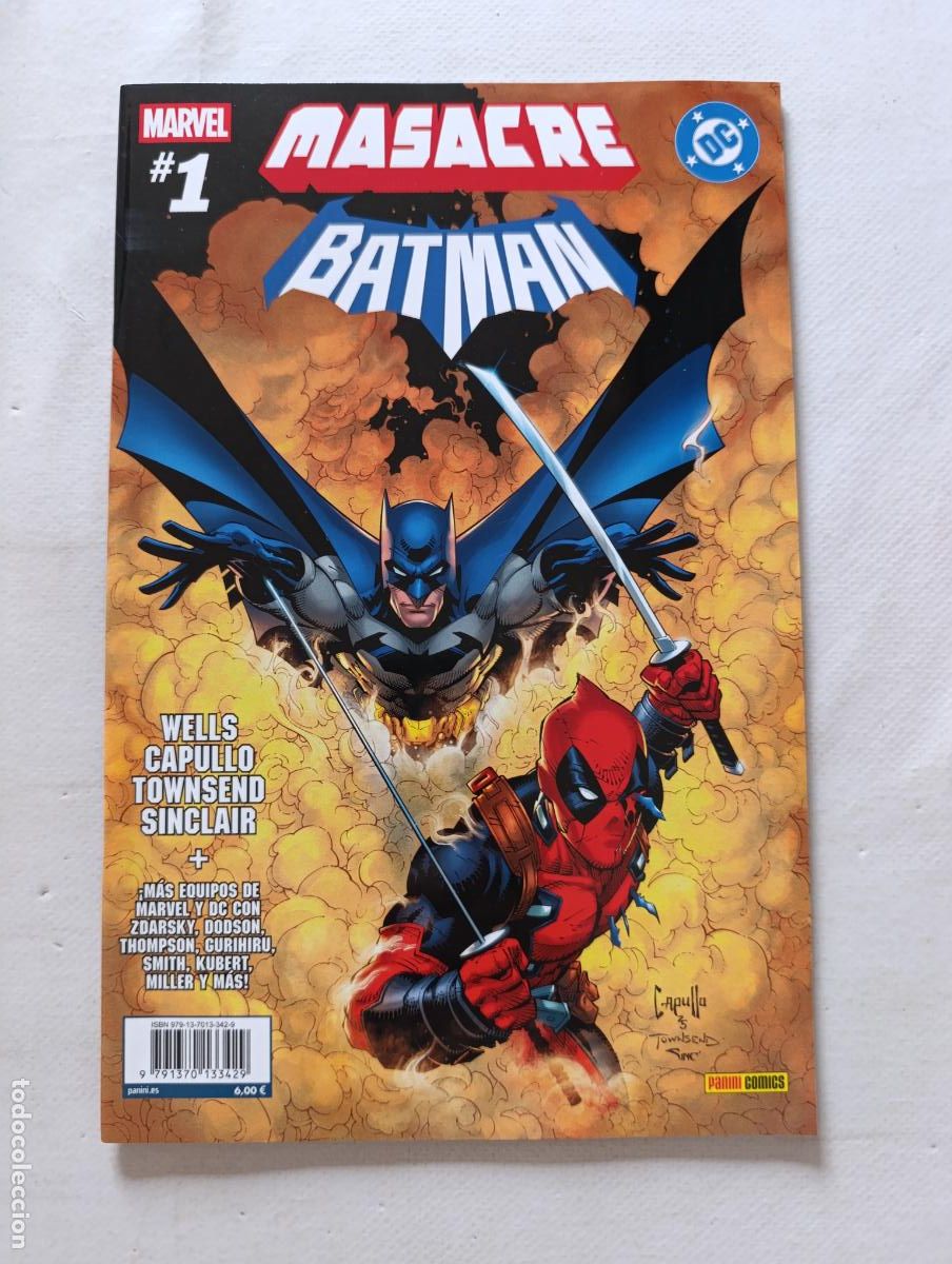 C&oacute;mics: MASACRE / BATMAN N&ordm; 1 - MARVEL / DC - PANINI (6Nw)