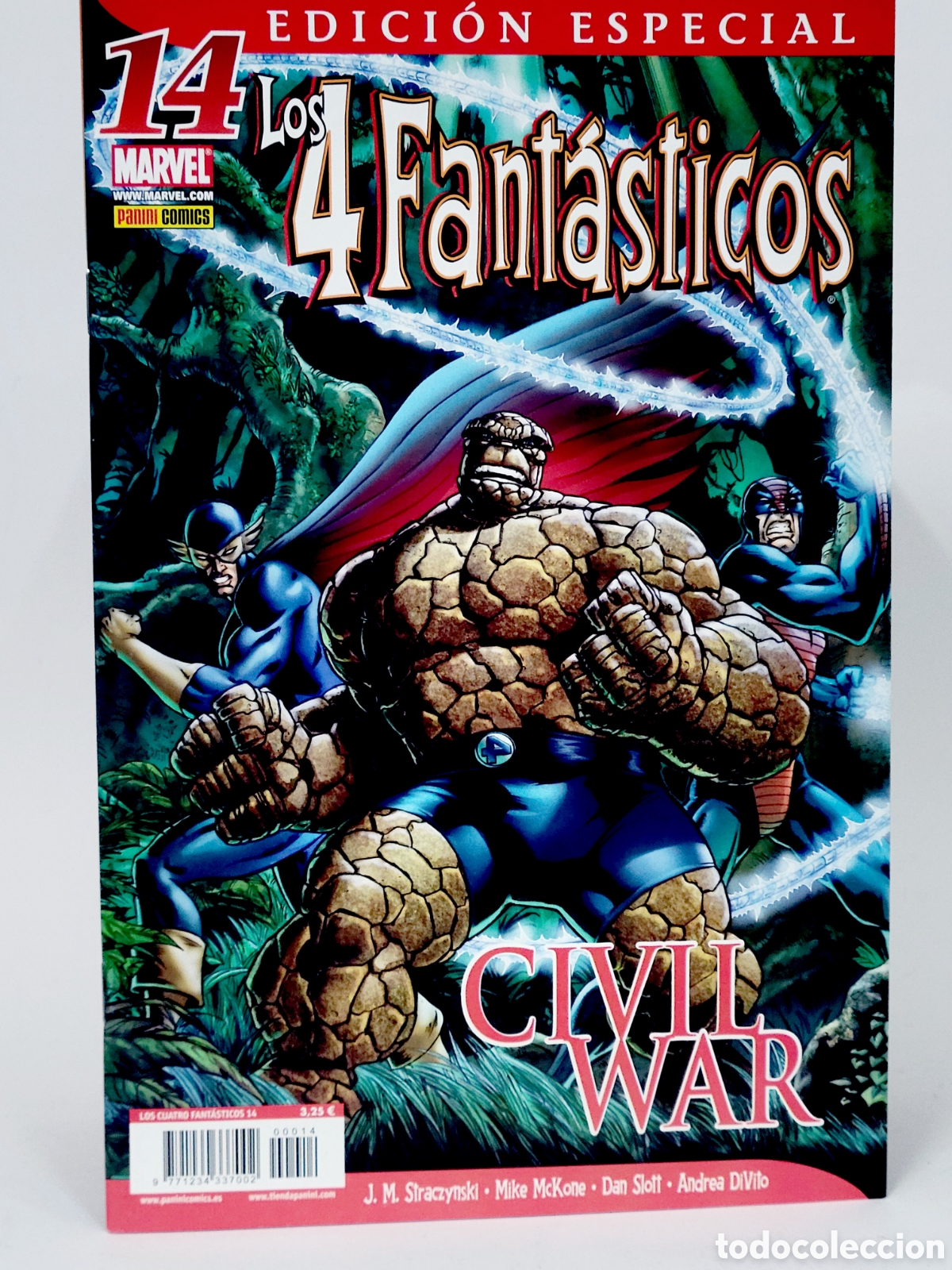 C&oacute;mics: C&Oacute;MIC LOS 4 CUATRO FANTASTICOS 14 EDICI&Oacute;N ESPECIAL PANINI MARVEL GRAPA DE KIOSCO