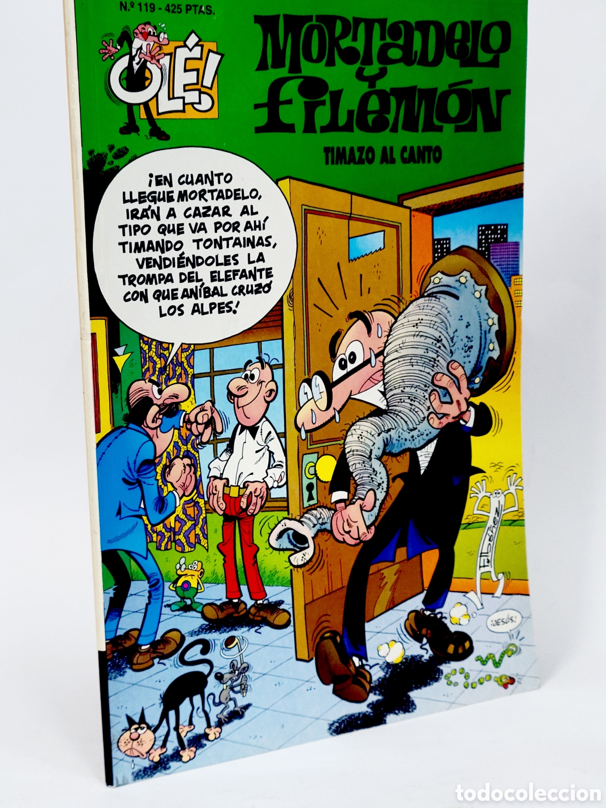 C&oacute;mics: C&Oacute;MIC MORTADELO Y FILEM&Oacute;N 119 TIMAZO AL CANTO OLE SEGUNDA EDICI&Oacute;N EDICIONES B MUY BUEN ESTADO