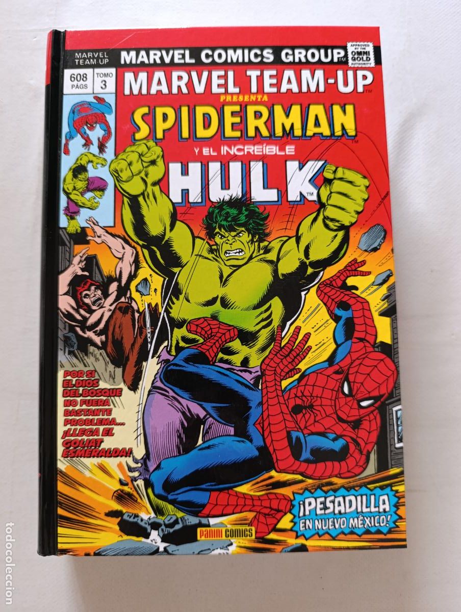 C&oacute;mics: MARVEL TEAM-UP TOMO 3: &iexcl;PESADILLA EN NUEVO MEXICO! - SPIDERMAN Y HULK - OMNIGOLD - PANINI (317w)