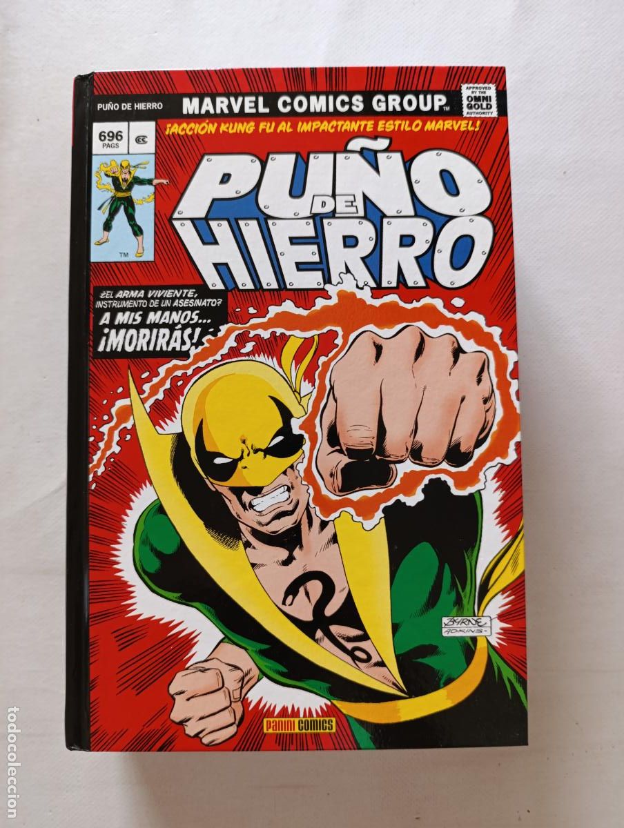 C&oacute;mics: PU&Ntilde;O DE HIERRO - INTEGRAL - OMNIGOLD - OMNI GOLD - MARVEL - PANINI - TAPA DURA (317w)