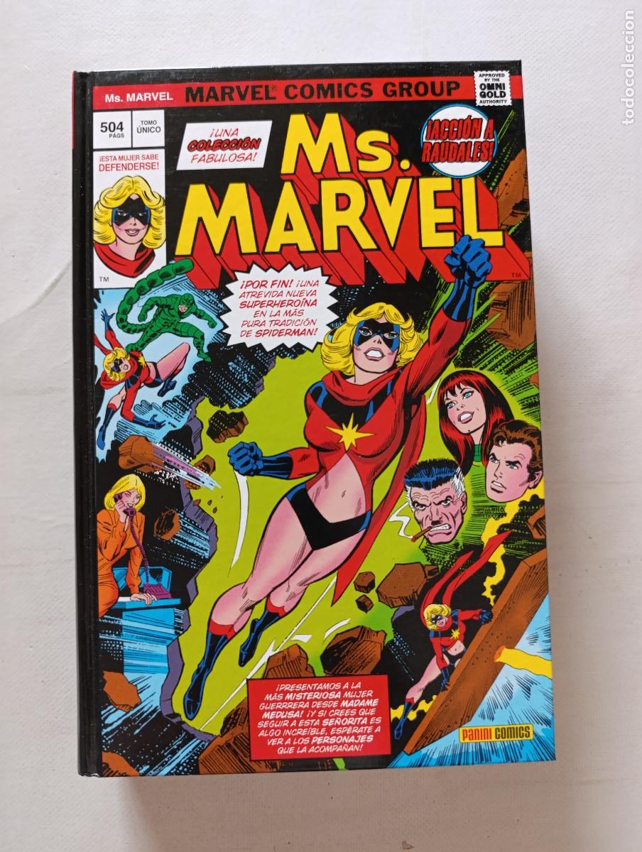 C&oacute;mics: MS. MARVEL - TOMO UNICO - CONWAY, CLAREMONT - OMNIGOLD - OMNI GOLD - PANINI - TAPA DURA (363A)