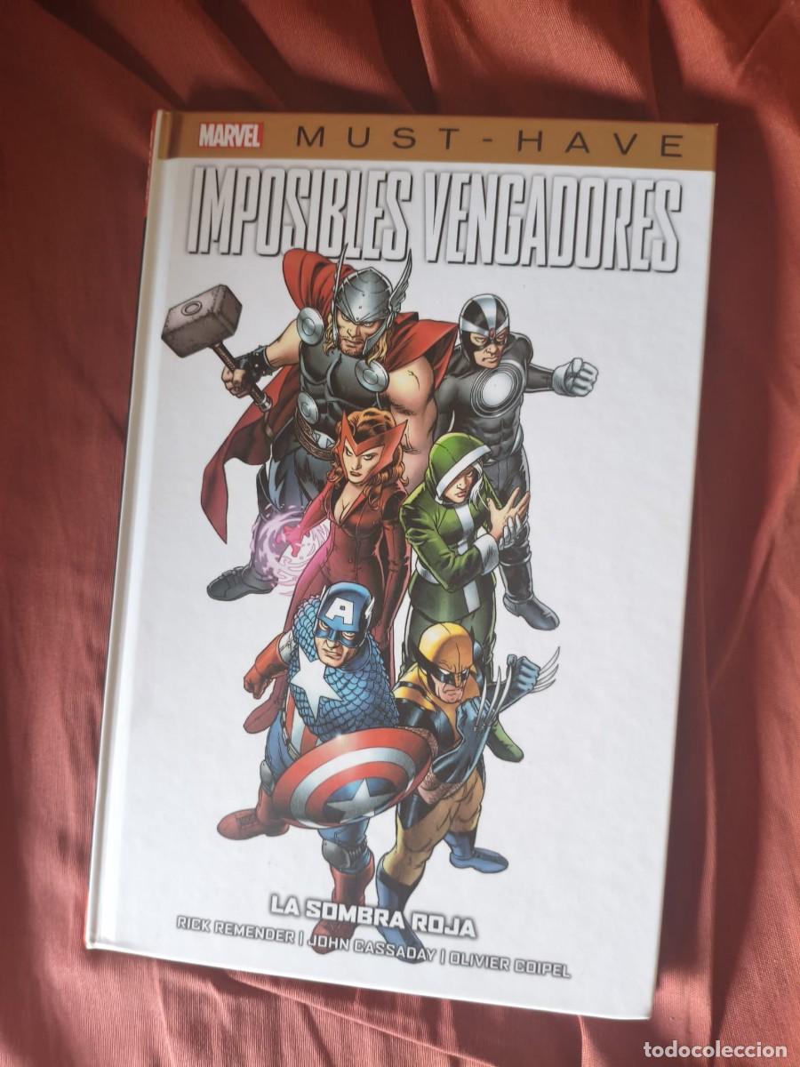 C&oacute;mics: Marvel Must Have 42 Los imposibles Vengadores La sombra roja - Panini Remender Cassaday Coipel