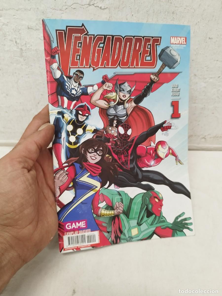 C&oacute;mics: C&oacute;mic ll-New, All-Different Avengers #1 (edici&oacute;n espa&ntilde;ola de Panini). Los vengadores 1.