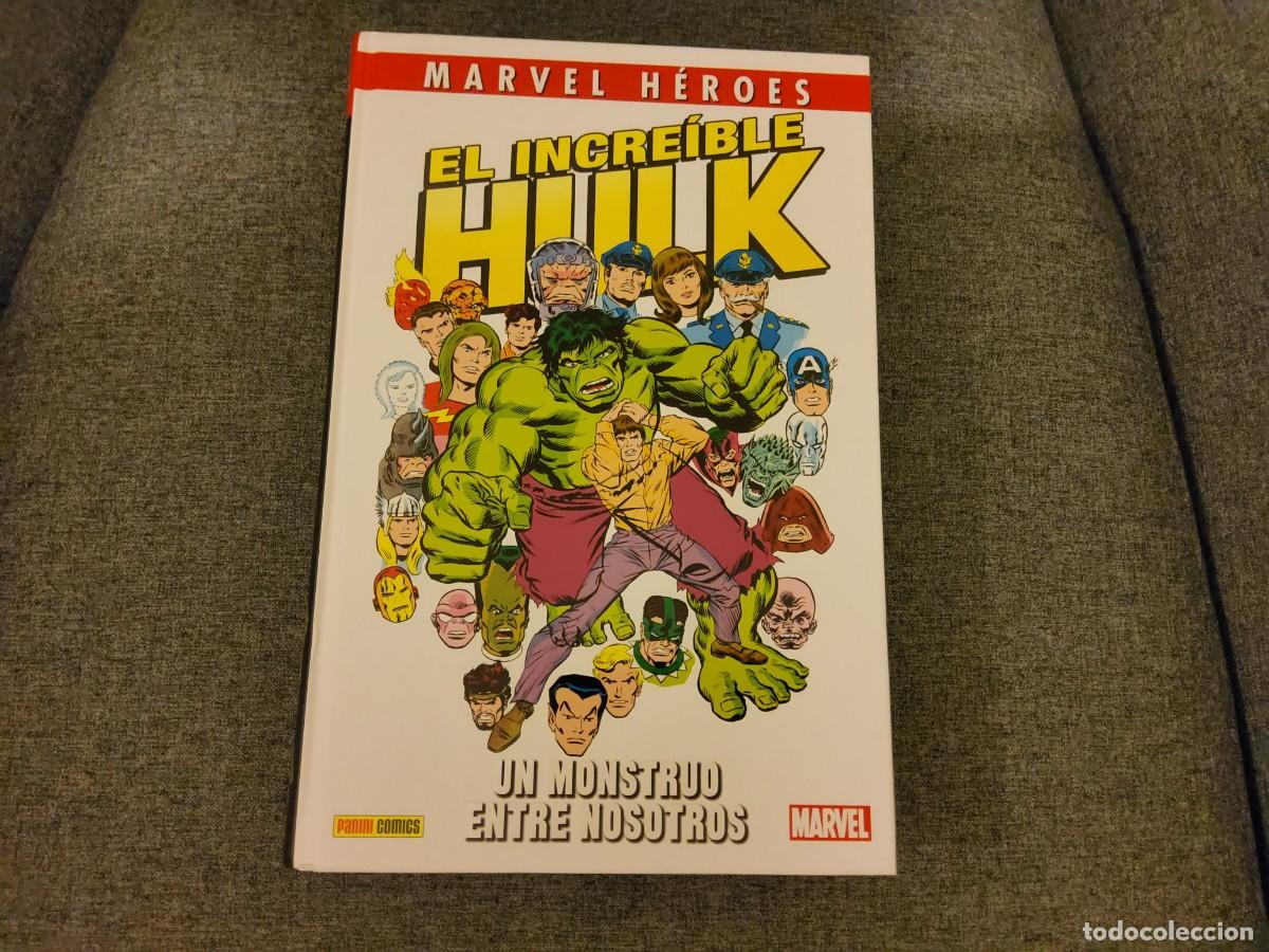 C&oacute;mics: El incre&iacute;ble HULK / Un monstruo entre nosotros / Marvel H&eacute;roes