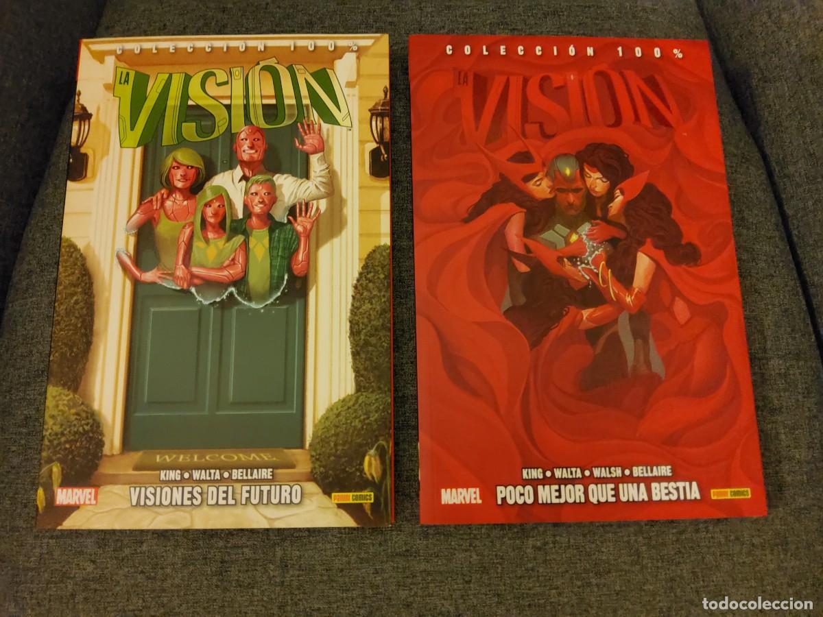 C&oacute;mics: La Visi&oacute;n. 1 y 2 (de 2). Completa. Panini. - Foto 1