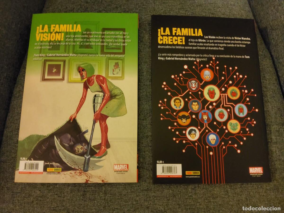 C&oacute;mics: La Visi&oacute;n. 1 y 2 (de 2). Completa. Panini. - Foto 2