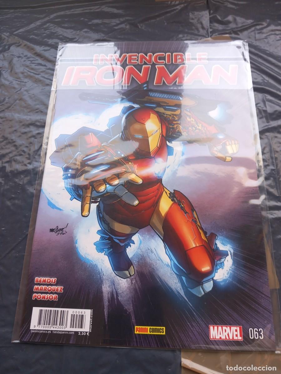 C&oacute;mics: EL INVENCIBLE IRON MAN N&deg; 63 VOL. 2 PANINI MARVEL - Foto 1