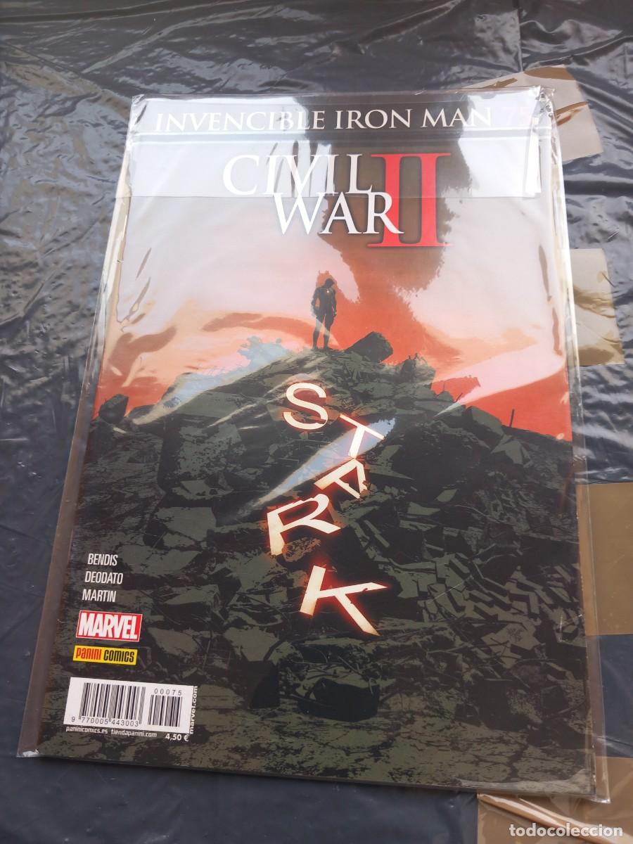 C&oacute;mics: EL INVENCIBLE IRON MAN N&deg; 75 VOL. 2 PANINI MARVEL - Foto 1