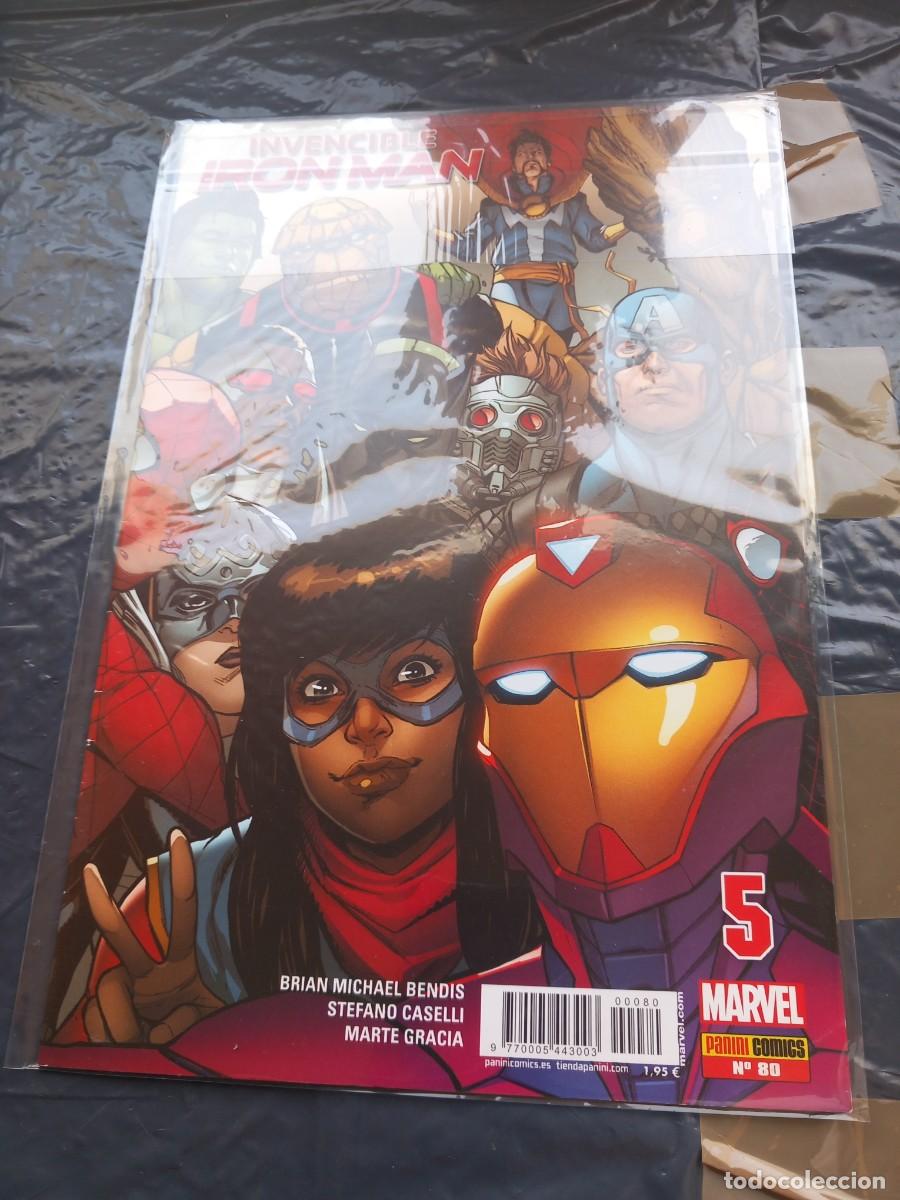 C&oacute;mics: EL INVENCIBLE IRON MAN N&deg; 80 VOL. 2 PANINI MARVEL