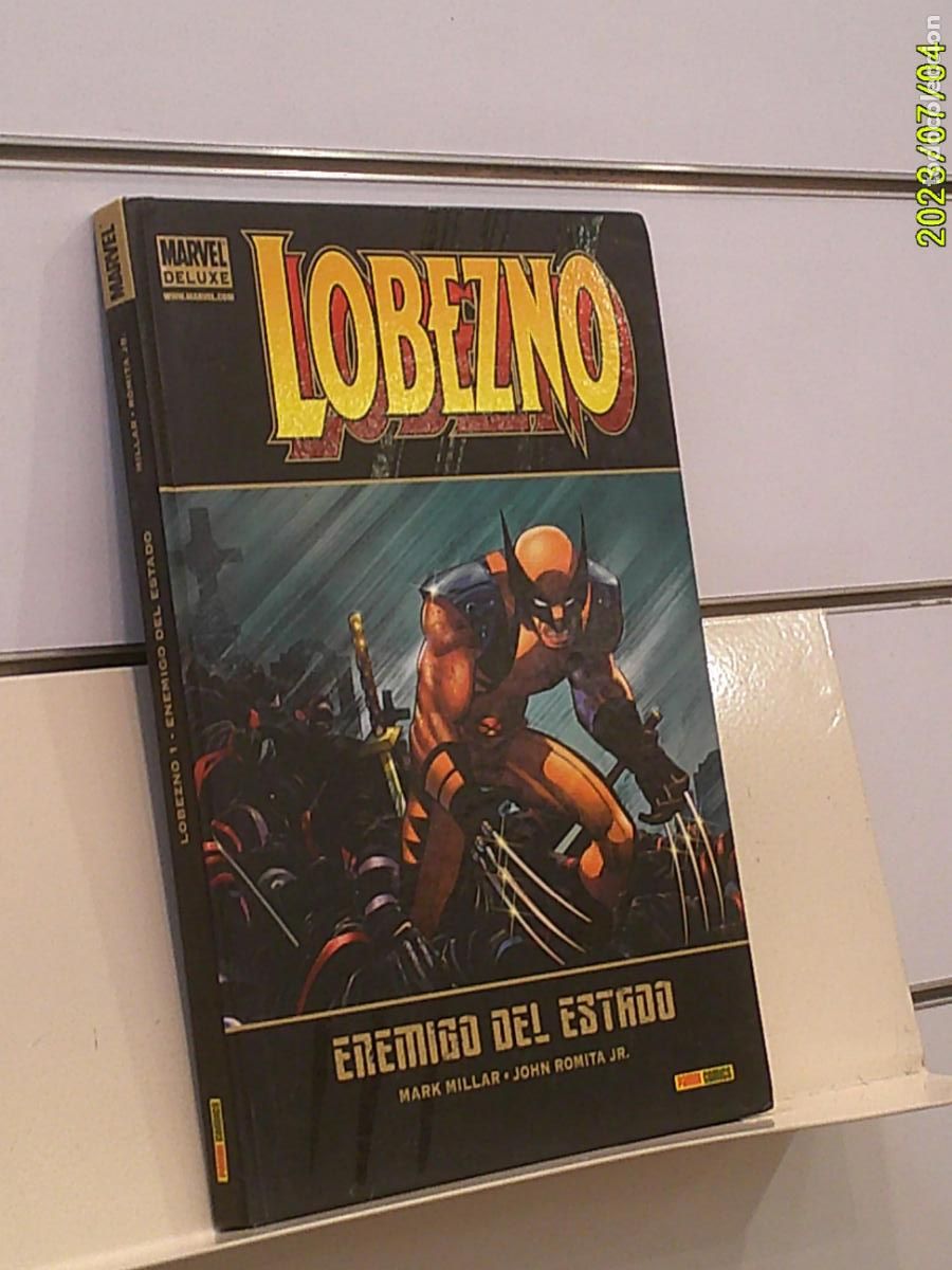 C&oacute;mics: MARVEL DELUXE LOBEZNO ENEMIGO DEL ESTADO TOMO TAPA DURA - PANINI OFERTA