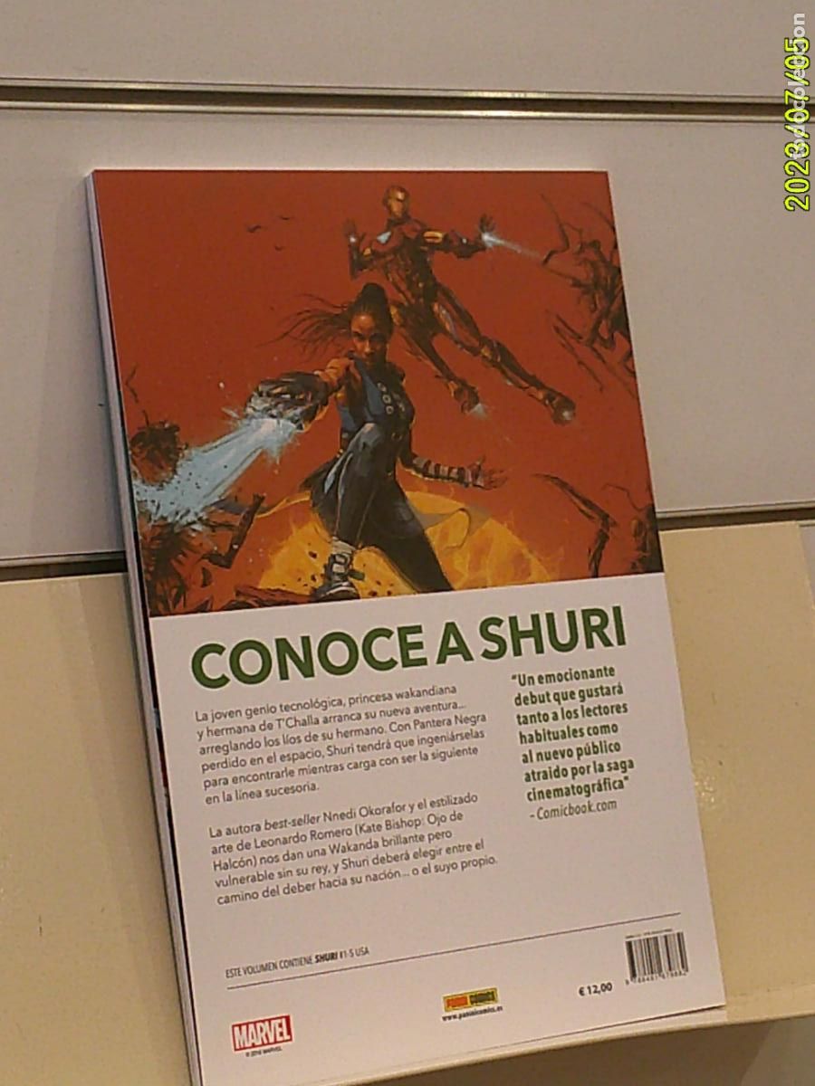 C&oacute;mics: SHURI N&ordm; 1 EN BUSCA DE PANTERA NEGRA MARVEL - PANINI - Foto 2