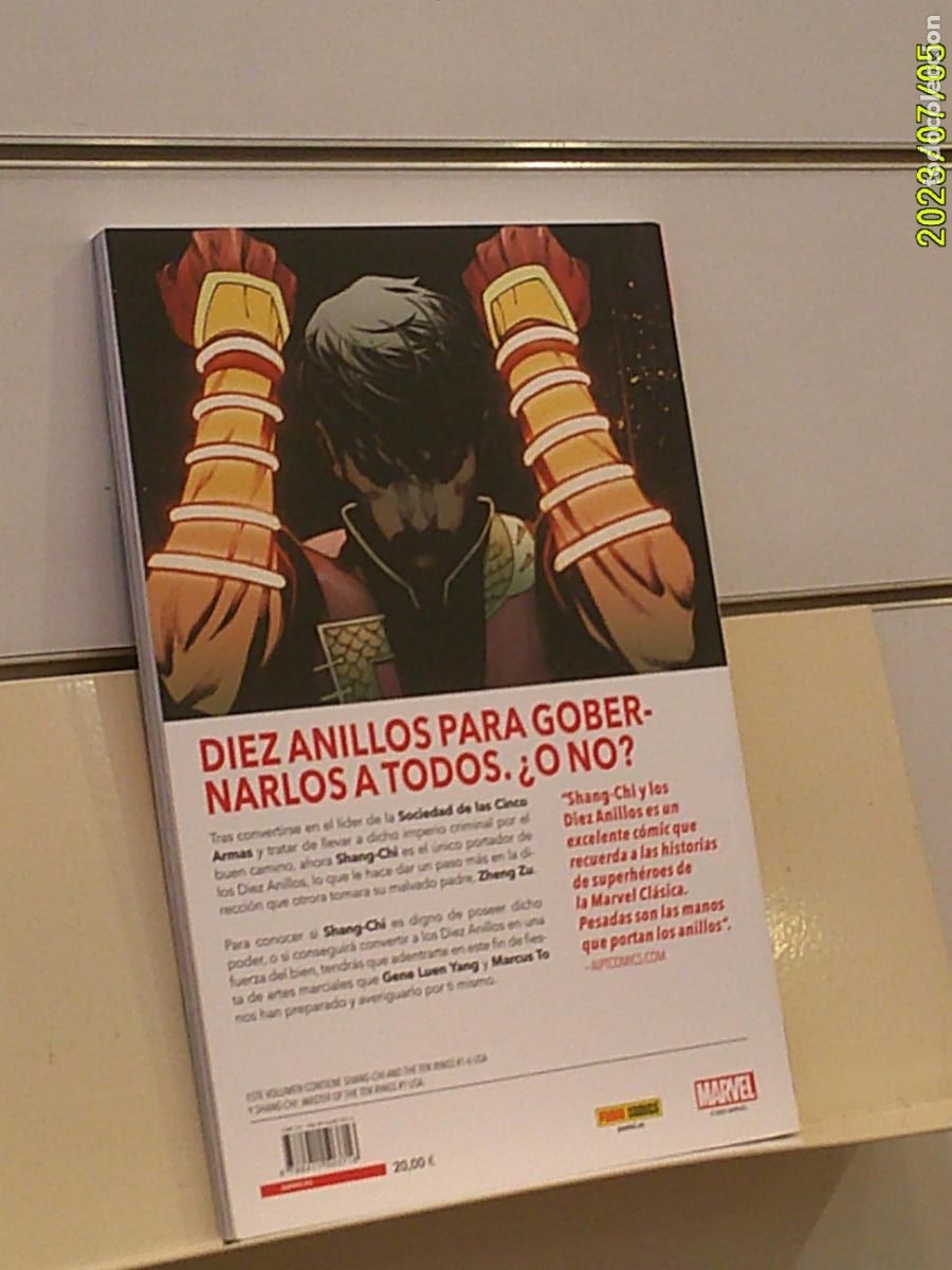 C&oacute;mics: SHANG-CHI N&ordm; 4 LOS DIEZ ANILLOS MARVEL - PANINI - Foto 2
