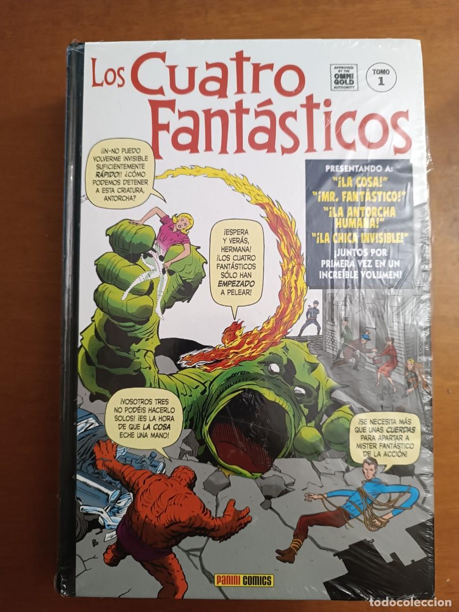 C&oacute;mics: LOS CUATRO FANTASTICOS. OMNIGOLD. N&ordm; 1. PANINI